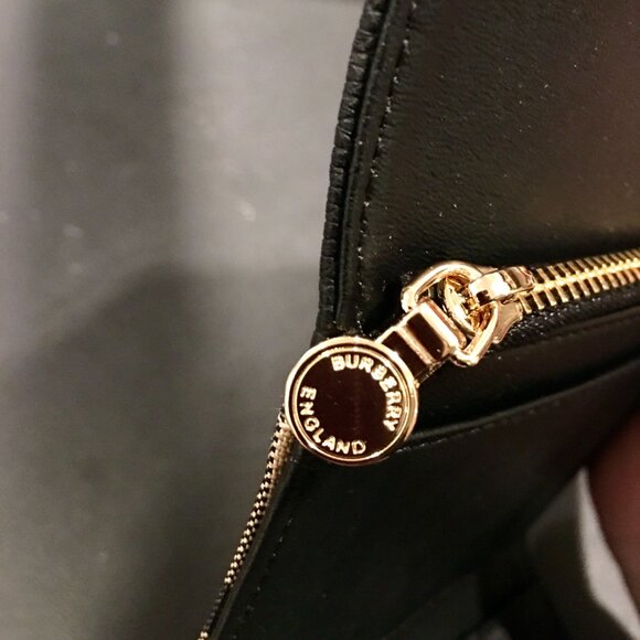 Burberry Vintage Check & Leather Trifold Wallet - Picture 6 of 8